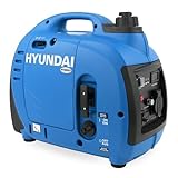 HYUNDAI Inverter Stromgenerator HY1000Si D, mobiler Notstrom-Generator, Notstromaggregat, 1 kW Stromerzeuger, Benzin Stromaggregat, leise und leicht HYUNDAI Inverter Stromgenerator HY1000Si D, mobiler Notstrom-Generator, Notstromaggregat, 1 kW Stromerzeuger, Benzin Stromaggregat, leise und leicht