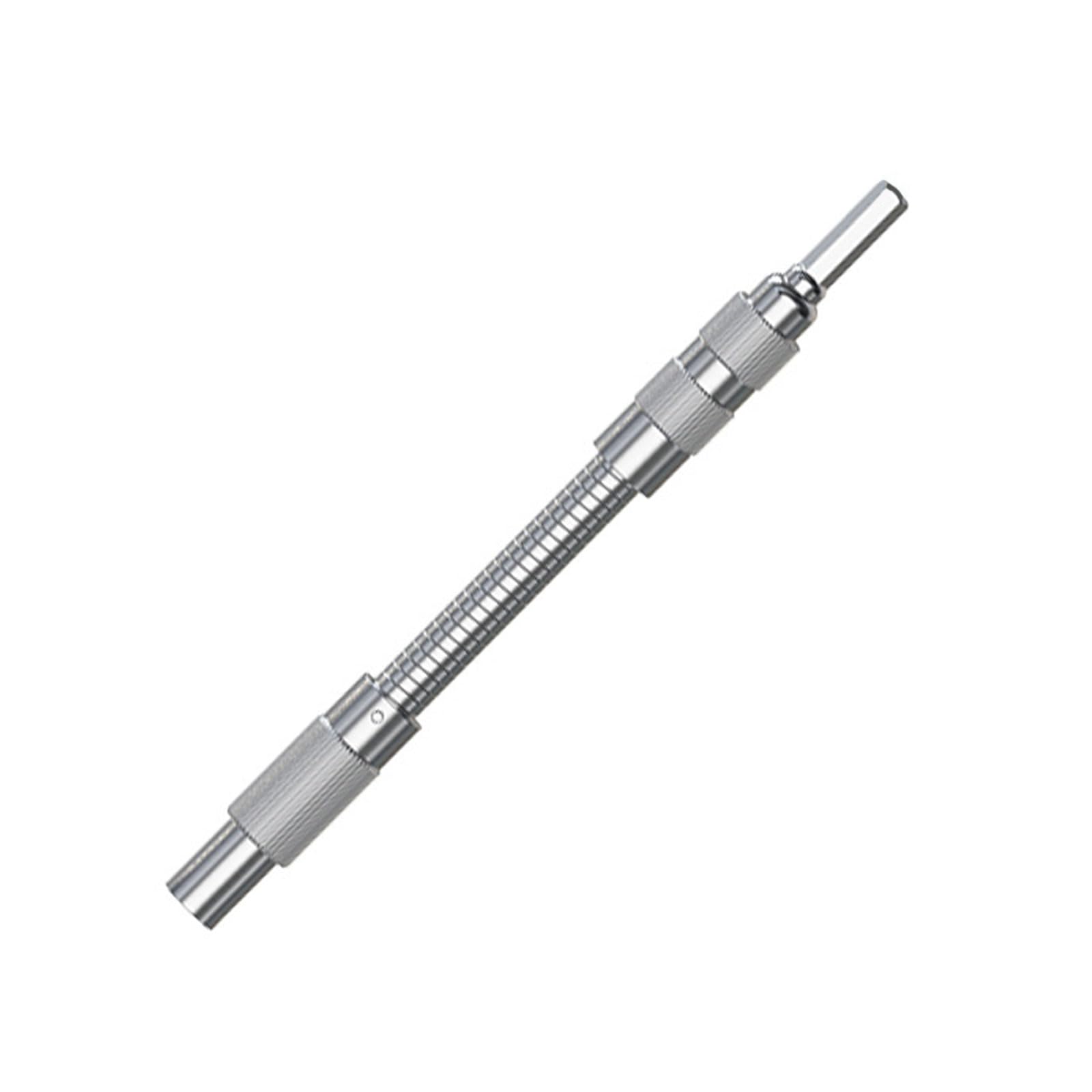 Professional Flexible Drill Adapter for Narrow Space 360 Degree Rotation Hexagonal Shanks Flexible Shafts Hexagonal Shanks Shafts Bit