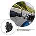VOSAREA 2Pcs Motorcycle Mirror Mount Holder Motorbike Rearview Mirror Bracket Compatible with Electric Cars Easy Installation Wide Field of View for Enhanced Safety