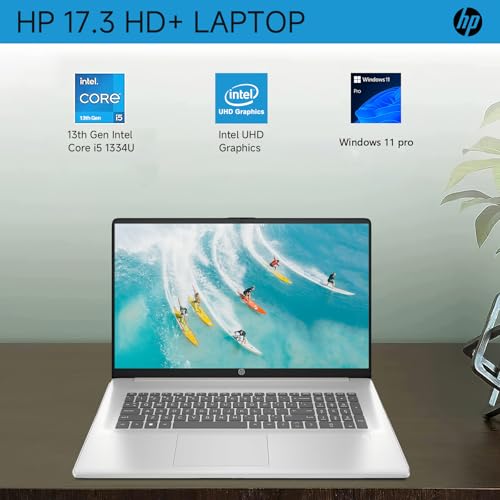 HP Laptop de 17.3 pulgadas con Intel Core i5 1334U miniatura 2