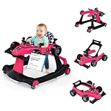 COSTWAY 4 en 1 Andador Bebes, Caminador para Bebe de 6-18 Meses