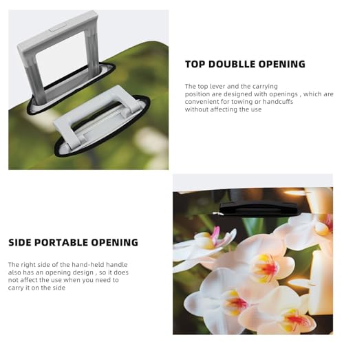 Elastic Travel Luggage Cover for Suitcase Tsa Approved Stretch Scratch-Resistant Suitcase Protector Cover Washable Relaxation with Massage Spa Baggage Covers Fits 18-32 Inch Luggage Case4