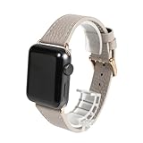 LASIEM(ラシエム) アップルウォッチ用バンド レザー 本革 レディース アップルウォッチ用ベルト