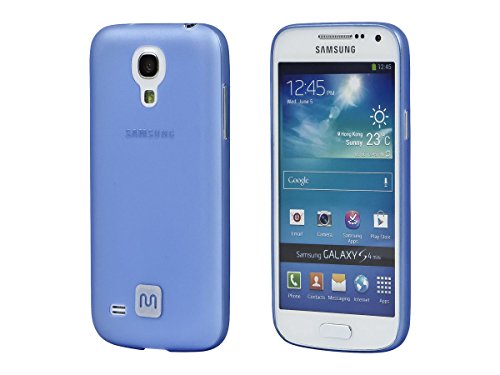 Monoprice Ultra-Thin Shatter-Proof Case for Samsung Galaxy S4 mini - Retail Packaging - Blue