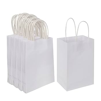 PAPER BAGとPAPER ３個 5.25x3.75x8 Inch Kraft Paper Gift Bags – JiaroPack