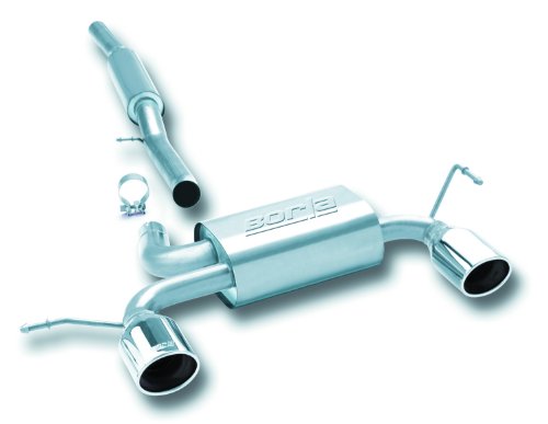 BORLA 14957 Cat-Back Performance Exhaust System for 2001-2006 Audi 8N TT Quattro 1.8T 4 Cyl. 225 HP Manual Transmission All Wheel Drive 2 Door.