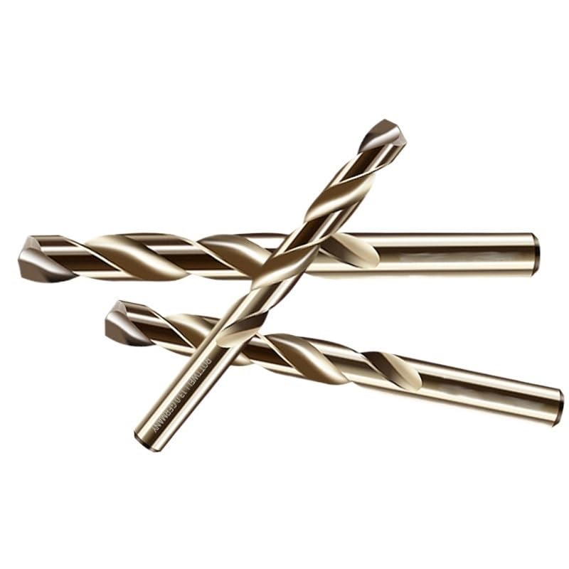 Lot De 13 Forets Hélicoïdaux En Acier Cobalt M35 Avec Tige