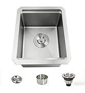 SANYCASA 27 Inch Undermount Kitchen Sink with Quiet Drain - 11