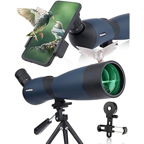 25-75x70 HD Spektiv Sportschützen mit Stativ- und Smartphone-Adapter Cover