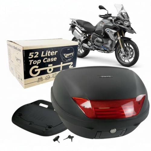 Götz Topcase Motorradkoffer für 2 Helme XXL 52l schwarz