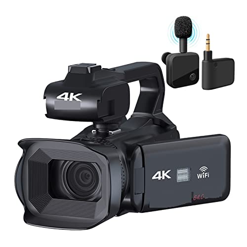 Caméscope 4K UHD à écran rotatif pour réussir vos vlogs de voyage et diffusions en direct interactives