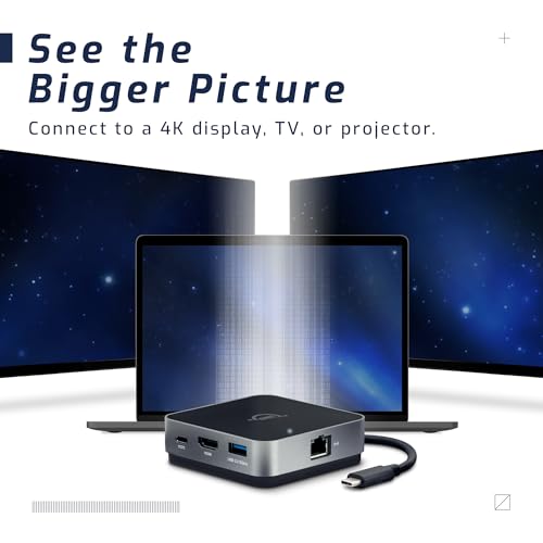 OWC USB-C Travel Dock E 6-Port 100W - HDMI 4K Gigabit Ethernet - image 4