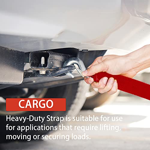 Image of Polyester Webbing Strap 16+Colors - 1 inch&1.5 inch&1.9 inch - 16.5 25 33 55 Yards Heavy Duty Webbing Roll, Flat Webbing Strap for Indoor&Outdoor Gear, Climbing, DIY Crafting, Repairing