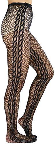 Image of ToBeInStyle Womens High Fashion Sheer Full Footed Vertical Stripe Tights