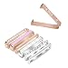 QINGQING 7Pcs Decorative Rings Stainless Steel Rhinestone Charms Compatible with Apple Watch Bands 42mm 44mm iWatch Series 5 4 3 2 1 Band Accessories (Rings no Band)