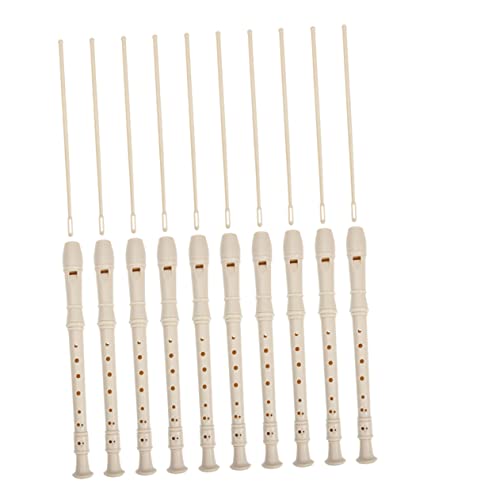 SUPVOX 1 Set 8 8 Hole Clarinet Professionally Clarinet Beginner Musical Instrument Professional Instrument Music Resin Beige