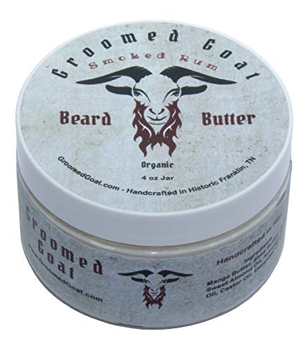 GROOMED GOAT - Smoked Rum Beard Butter, 4 oz.