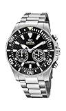 JAGUAR Reloj Hombre J888/B Nueva I-Size Caja de Acero Inoxidable Plateado Correa de Acero Inoxidable Plateado