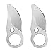 Siebwin 2 PCS SK5 Lama in Lega Elettrica Cordless Cesoie da Potatura Lama di Ricambio per Ramo di Un Albero Potatore Trimmer Cutter Giardini Fattorie Parchi