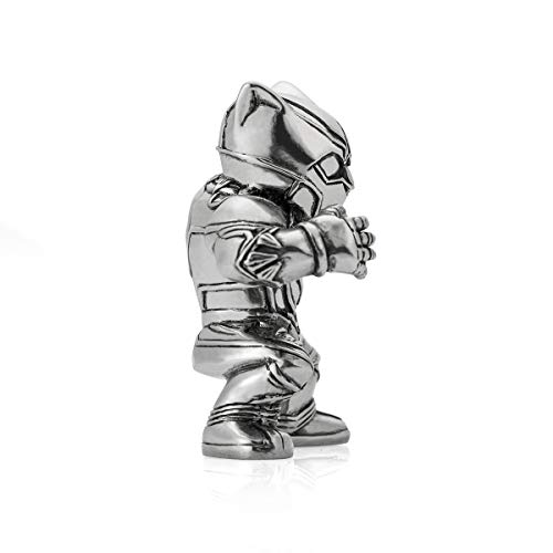 Royal Selangor Hand Finished Marvel Collection Pewter Black Panther Mini Figurine, Silver - Image 4