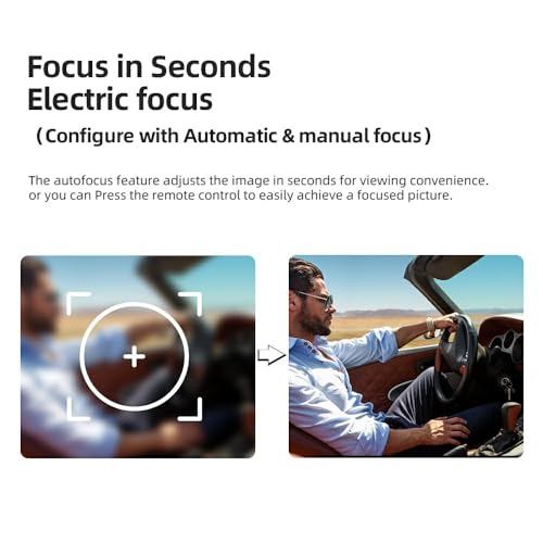 PIXPAQ Vivid 10200 Lumens | 850 ANSI Lumen | HDMI ARC |Native 1080P Fully Automatic, Android TV Projector for Home, 300" Screen 4D Keystone with... - Image 6