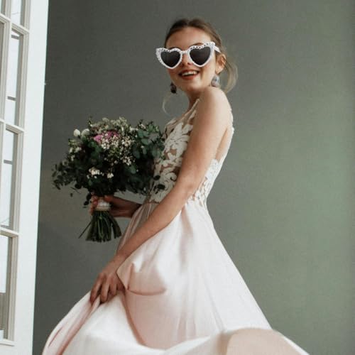 Bride Sunglasses，Just Married Sunglasses for Bride, Wedding Party Decoration, Bridal Gift Accessories3
