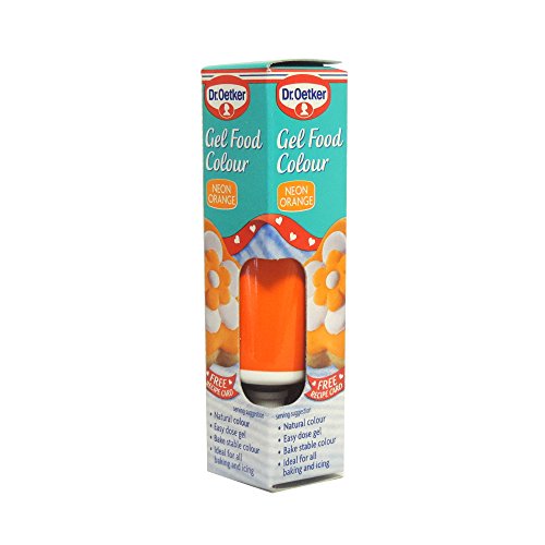 Dr. Oetker - Gel Food Colour - Neon Orange - 10g