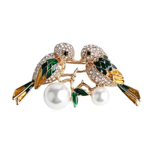Broche oiseau en cristal, cadeau idéal pour femme et fille