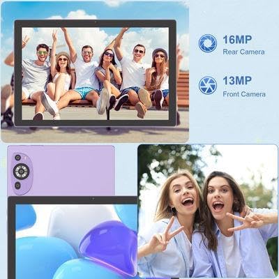 Tablet camera specifications: 16MP Rear Camera and 13MP Front Camera