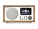 Produktbild Inscabin D2 Internetradio mit Bluetooth, Spotify Connect, Doppelwecker, App-Steuerung und Farbbildschirm (Cherry Wood)