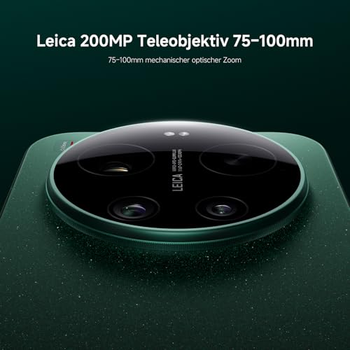 XIAOMI 17 Ultra Smartphone 16+512 GB Leica 200 MP Teleobjektiv Starlit Grün