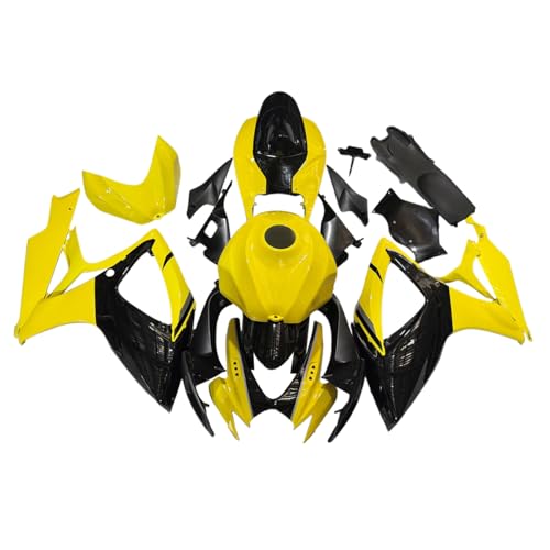 Bodywork for Suzuki 2006 2007 GSXR600 GSXR750 K6 06 07 Fairing Yellow Black