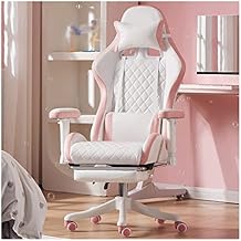 cadeira de escritório cadeira de jogos cadeira de computador cadeira de couro ergonômica para meninas escritório em casa confortável jogo cadeira giratória gamer cadeira de computador ao vivo (cor: A