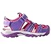 TZJS Girls Boys Sandals Kids Closed Toe Outdoor Hiking Sandal Lightweight Athletic Adjustable Straps Summer Shoes for Toddler/Little Kid(Purple,11.5)