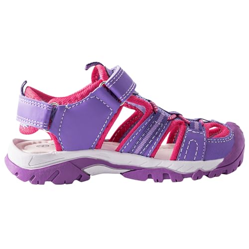 Image of TZJS Girls Boys Sandals Kids Closed Toe Outdoor Hiking Sandal Lightweight Athletic Adjustable Straps Summer Shoes for Toddler /Little Kid