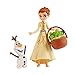 Disney Frozen Anna & Olaf Small Dolls with Basket Accessory, Inspired by The Frozen 2 Movie