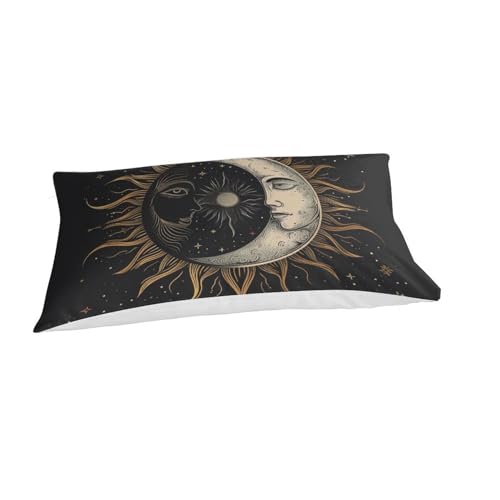 Housse de couette totem soleil 3D microfibre douce imprimée - 3