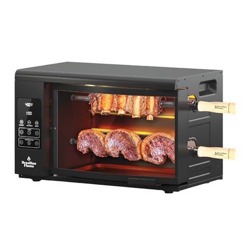 Electric Rotisserie Oven - Brazilian Flame VOLTA Series | Vertical Countertop Grill