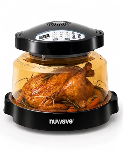 Image of Nuwave Pro Plus 2 Air Fryer Oven, Infrared Countertop Convection, No Defrost No Preheat, Triple Combo Heating, 10-in-1 Multicooker, PFAS & BPA Free, 10LB Capacity, Dishwasher Safe Parts, 20660V03