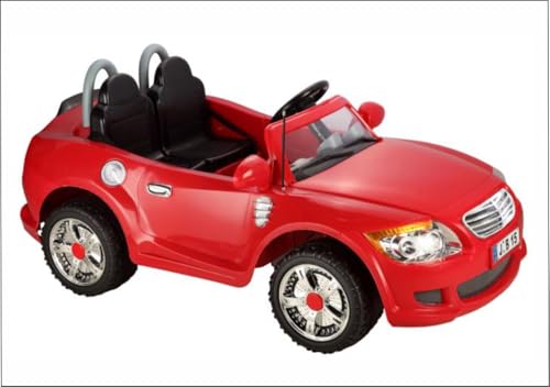 Image of Toyzone Cera Electric Car - Red | Rechargeable Car 12 V | Powered by 12 ah Battery | Music Player with Bluetoooth & USB | 6 Month Warranty on Battery | Make in India | for Kids 2+ Years