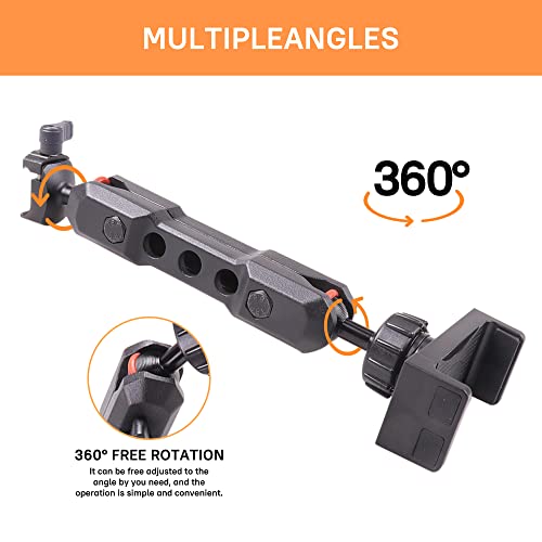 JHD-TOGO-Dash-Phone-Holder-and-Camera-Mount-Holder-with-Picatinny-Rail-for-2021-2022-Ford-Bronco-Phone-Holder-and-Locking-Action-Camera-Mount-Interior-Accessories-360-Adjustable
