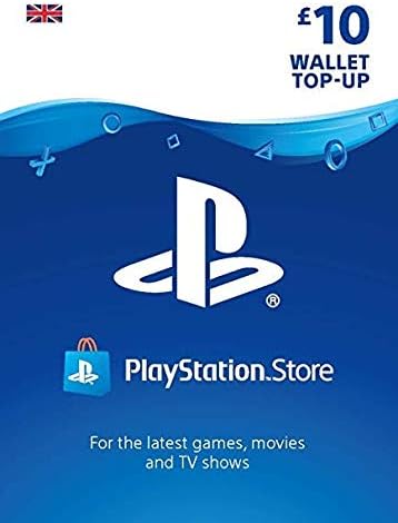 PlayStation PSN Card 10 GBP Wallet Top Up (UK PSN Account) [playstation_4,playstation] [video game] [video game]