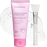 TEREZ & HONOR Mascarilla Nocturna de Colágeno Peel-Off: Mascarilla Coreana para Elasticidad, Hidratación y Luminosidad...