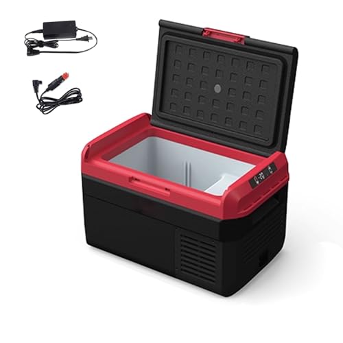 Nevera Refrigerador Del Automóvil Mini Frigorífico 20/25/30/40/50L Hasta -20℃ Diseño De Panel Extraíble Bidireccional Funcionamiento Silencioso De 38 DB(57.2 * 35.8 * 34.4cm)