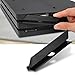 Produktbild mumisuto Festplatten-Slot-Abdeckung, Schwarze Kunststoff-Festplatten-Slot-Abdeckungs-Türklappe für PS4 Pro-Konsole