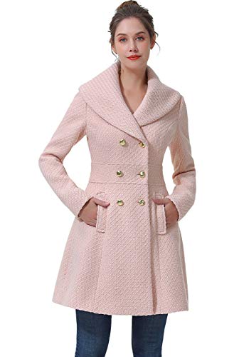 Amazon.com: BGSD Women Kay Boucle Wool Blend Fit and Flare Walking