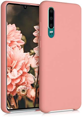 kwmobile TPU Silicone Case Compatible with Huawei P30 - Case Slim Phone Cover with Soft Finish - Mint Matte