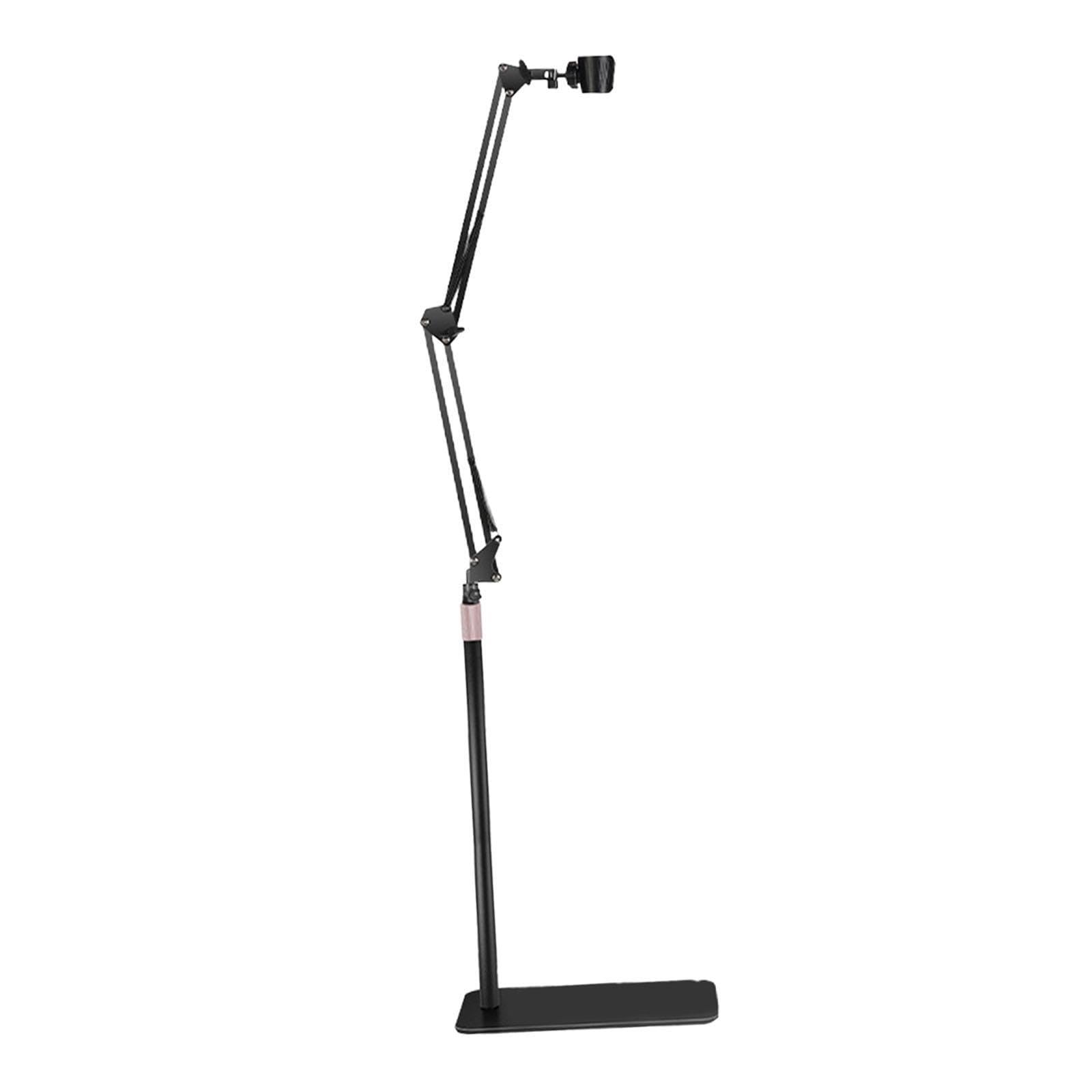 AUYXSSZ Hair Dryer Stand Holder Adjustable Angle Easy Practical For Daily Hair Grooming Sitting Or Lying Down. Lazy Dryer Stand With Heavy Base Can Stably On, Black