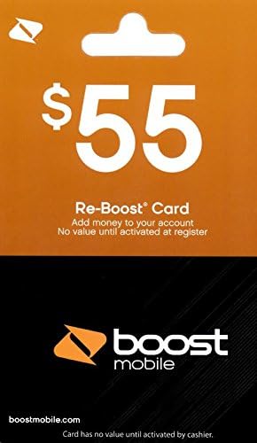 Boost Mobile $55 Gift Card