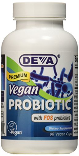 Deva Nutrition Vegan Probiotic Capsules, 90 Count